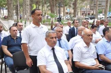 Şəhər İcra Hakimiyyətinin başçısı İlqar Abbasov növbəti səyyar görüş keçirib.