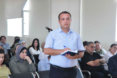 Şəhər İcra Hakimiyyətinin başçısı İlqar Abbasov növbəti səyyar görüş keçirib.