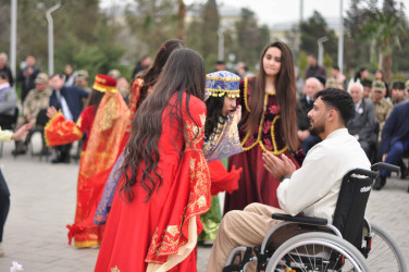 Şirvanda Novruz bayramı münasibətilə ümumşəhər tədbiri keçirilib.