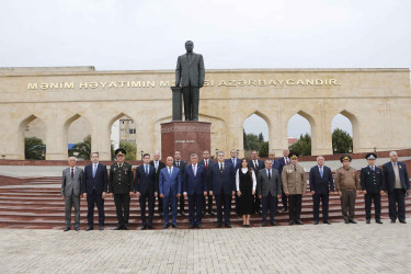 Şirvanda 18 oktyabr - Müstəqilliyin Bərpası Gününə həsr olunmuş tədbir keçirilib.