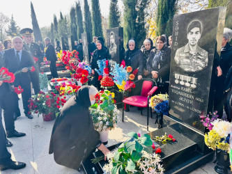 Şirvanda Vətən müharibəsi şəhidi Ramil Əliyevin xatirəsi anılıb.