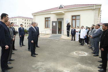 Şirvanda yeni həkim məntəqəsinin açılışı olub.