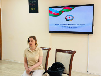 Şirvan Şəhər İcra Hakimiyyətinin başçısı İlqar Abbasov növbəti vətəndaş qəbulu keçirib.