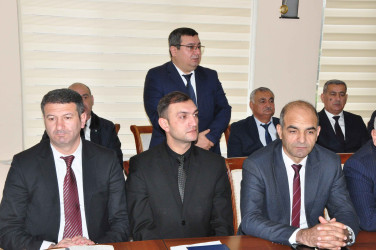 Şirvan Səhər İcra Hakimiyyətinin başçısı İlqar Abbasov vətəndaş qəbulu keçirib.