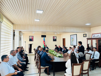 Şirvan Səhər İcra Hakimiyyətinin başçısı İlqar Abbasov növbəti vətəndaş qəbulu keçirib.