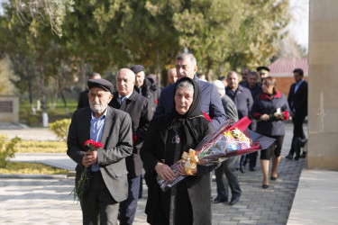 Vətən müharibəsi şəhidi Şəhriyar İsmayılzadənin anım günü qeyd edilib.