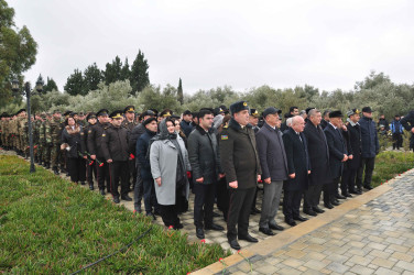 20 Yanvar faciəsinin 36-cı ildönümü Şirvan şəhərində silsilə tədbirlərlə qeyd olunub.