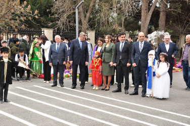 Şəhər İcra Hakimiyyətinin başçısı İlqar Abbasov yel çərşənbəsi münasibətilə təşkil olunan tədbirdə iştirak edib.