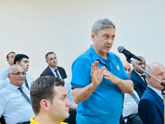 Şirvan Şəhər İcra Hakimiyyətinin başçısı İlqar Abbasov növbəti səyyar görüş keçirib.