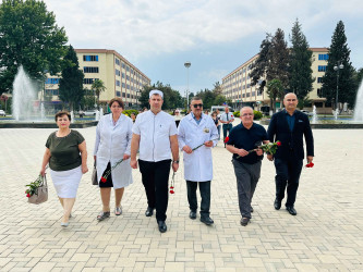 Şirvanda tibb işçilərinin peşə bayramı qeyd edilib.