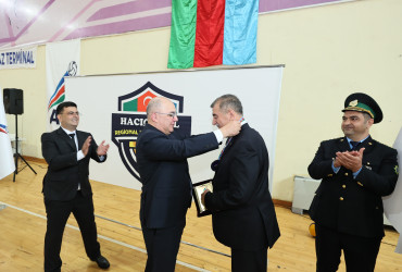 Şirvanda yeniyetmə voleybolçularla görüş keçirilib.