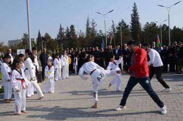 Şirvanda 8 Noyabr - Zəfər Gününə həsr olunmuş sərgi təşkil edilib.