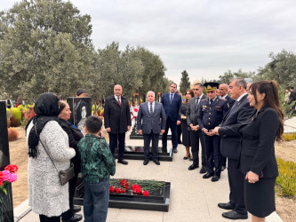 Şirvanda Vətən müharibəsi şəhidi Yusif Cəfərovun xatirəsi anılıb.
