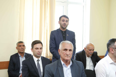 Şirvan Şəhər İcra Hakimiyyətinin başçısı İlqar Abbasov növbəti səyyar görüş keçirib.