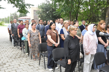 Şəhər İcra Hakimiyyətinin başçısı İlqar Abbasov növbəti səyyar görüş keçirib.