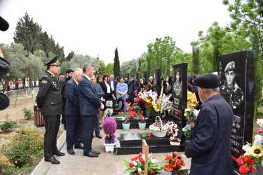 Vətən müharibəsinin şəhidi Cəfərov Yusif Mübariz oğlunun doğum günü münasibətilə xatirəsi anılıb.