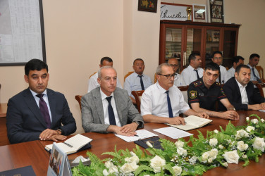 Şirvan Səhər İcra Hakimiyyətinin başçısı İlqar Abbasov vətəndaş qəbulu keçirib.