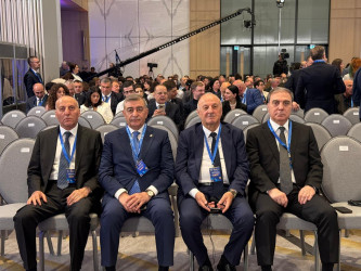 Şəhər İcra Hakimiyyətinin başçısı İlqar Abbasov Tbilisidə keçirilən XVI Regional Dayanıqlı İnkişaf Forumunda iştirak edir