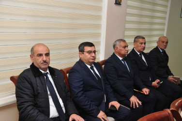 Şirvan Səhər İcra Hakimiyyətinin başçısı İlqar Abbasov vətəndaş qəbulu keçirib.