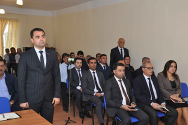 Şirvanda vətəndaşlarla növbəti görüş keçirilib.