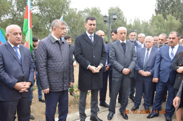 Şirvanda Vətən müharibəsinin şəhidi Məmmədov Röyal Misil oğlunun anım günü qeyd olunub.