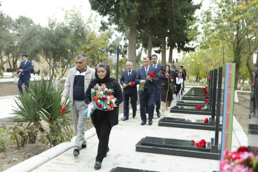 Vətən müharibəsi şəhidi Cavid Məmmədlinin anım günü qeyd edilib.