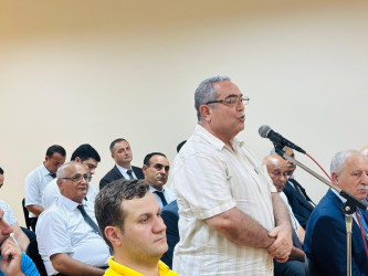 Şirvan Şəhər İcra Hakimiyyətinin başçısı İlqar Abbasov növbəti səyyar görüş keçirib.