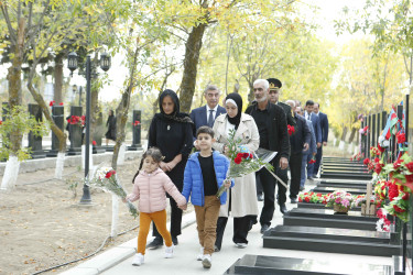 Vətən müharibəsi şəhidi Namiq Xəlilovun anım günü qeyd edilib.