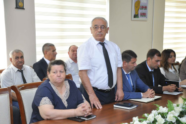 Şirvan Səhər İcra Hakimiyyətinin başçısı İlqar Abbasov vətəndaş qəbulu keçirib.