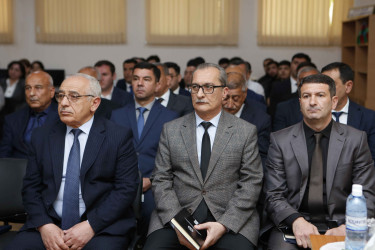 Şirvan Şəhər İcra Hakimiyyətinin başçısı İlqar Abbasov növbəti səyyar görüş keçirib.