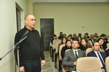 Şəhər İcra Hakimiyyətinin başçısı İlqar Abbasov növbəti səyyar görüş keçirib.