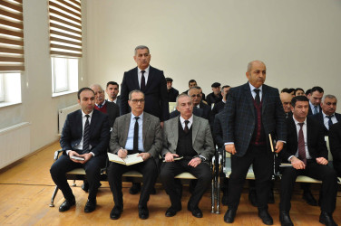 Şəhər İcra Hakimiyyətinin başçısı İlqar Abbasov növbəti səyyar görüş keçirib.