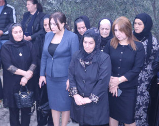 Vətən müharibəsi şəhidi Amal Alışanlının anım günü qeyd edilib.