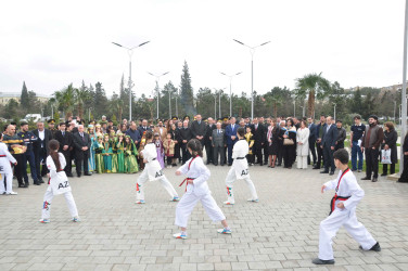 Şirvanda Novruz bayramı münasibətilə ümumşəhər tədbiri keçirilib.