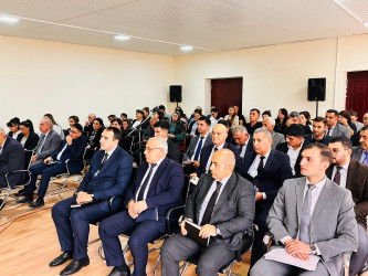 Şirvan Şəhər İcra Hakimiyyətinin başçısı İlqar Abbasov  növbəti səyyar görüş keçirib.