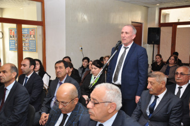 Şəhər İcra Hakimiyyətinin başçısı İlqar Abbasov növbəti səyyar görüş keçirib.