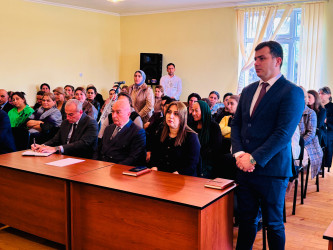 Bayramlı qəsəbəsində növbəti səyyar görüş keçirilib.