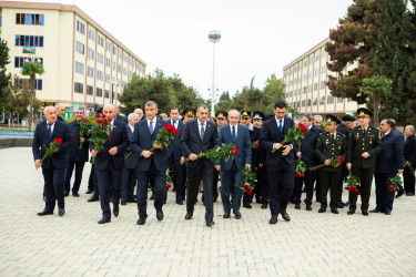 Şirvan şəhərində 8 Noyabr - Zəfər Gününə həsr olunmuş silsilə tədbirlər keçirilir.