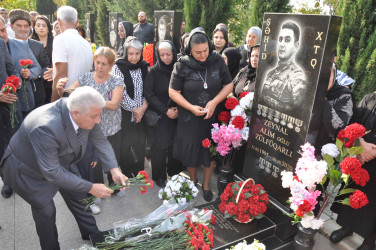 Şirvanda şəhid Zeynal Zülfüqarlının xatirəsi anılıb.