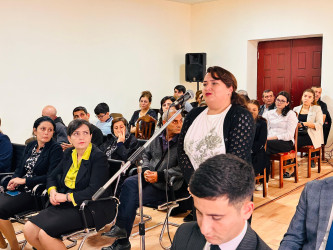 Şirvan Şəhər İcra Hakimiyyətinin başçısı İlqar Abbasov  növbəti səyyar görüş keçirib.