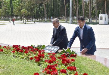 Şirvan şəhərində 28 May - Müstəqillik Gününə həsr olunmuş voleybol idman növü üzrə seleksiya xarakterli yarış keçirilib.