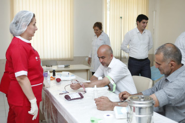 Şirvanda Aşura günü ilə bağlı qanvermə aksiyası təşkil olunub