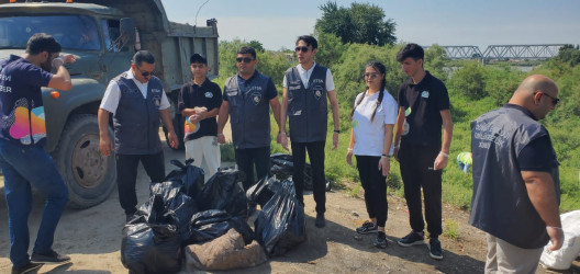 Şirvanda növbəti təmizlik aksiyası keçirilib