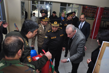 Şirvanda 1 Mart – Ümumdünya Mülki Müdafiə Günü ilə əlaqədar tədbir keçirilib.