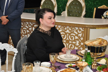 Şirvanda iftar süfrəsi təşkil olunub.