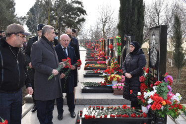 Vətən müharibəsinin şəhidi, leytenant Bağırov Süleyman Loğman oğlunun  doğum günü  qeyd edilib.