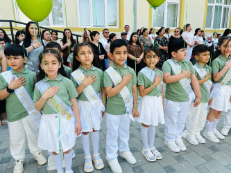 Şirvan Şəhər İcra Hakimiyyətinin başçısı İlqar Abbasov “Son zəng” tədbirində iştirak edib.