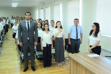 Şirvan şəhəri təhsil işçilərinin sentyabr konfransı keçirilib.