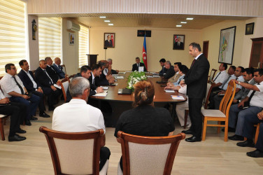 Şirvan Səhər İcra Hakimiyyətinin başçısı İlqar Abbasov vətəndaş qəbulu keçirib.