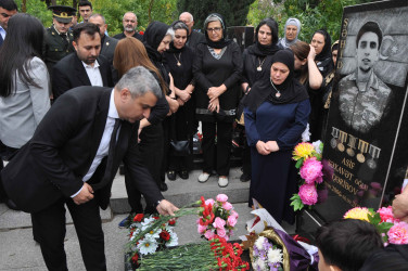 Şəhid Asif Qəribovun xatirəsi ehtiramla yad edilib.